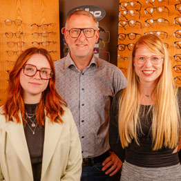 l'équipe opticien et opticiennes optique de la vallée